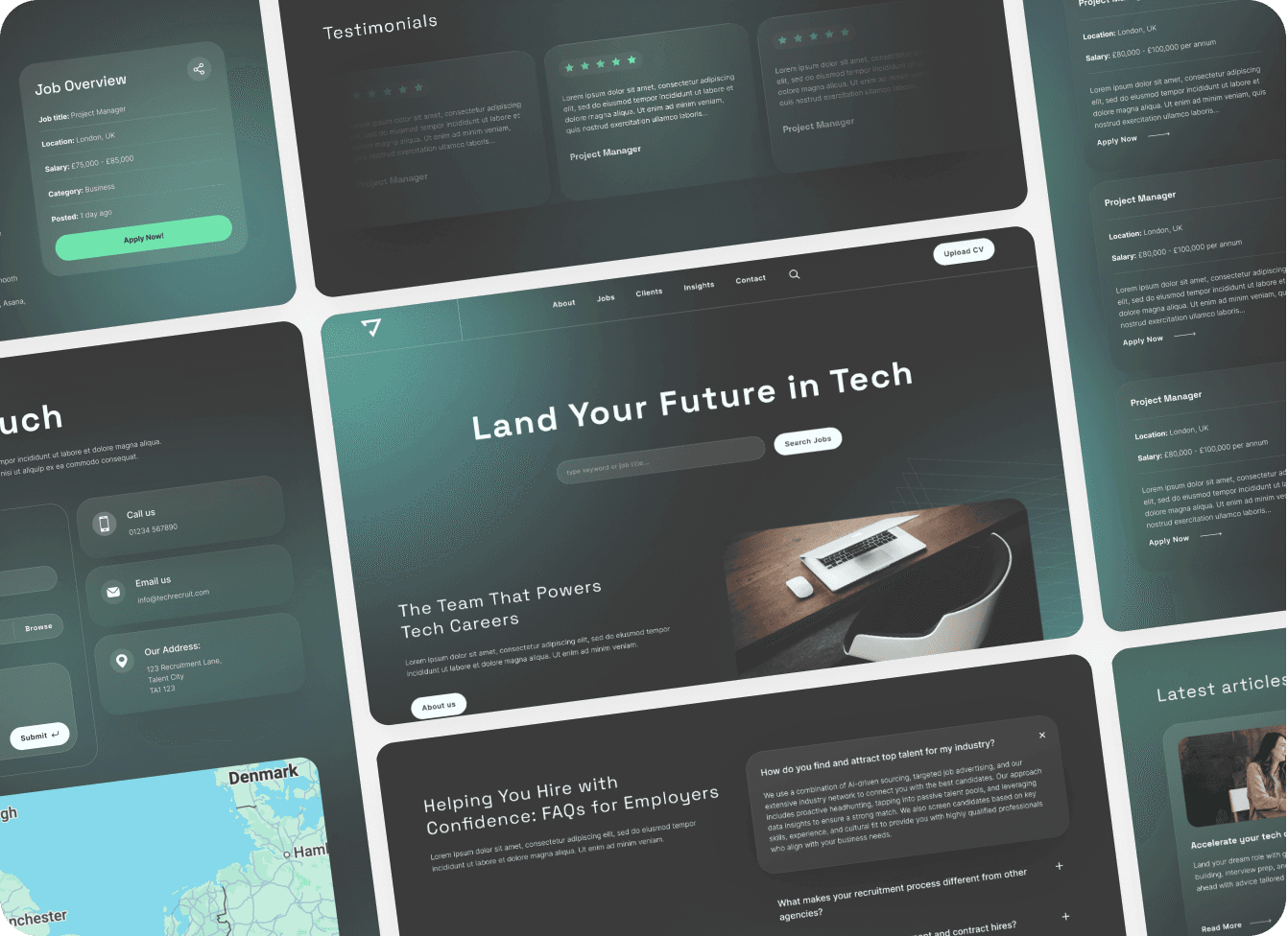 Vertex tech recruitment website